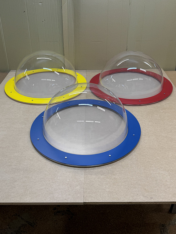 Полусферы и сферы из оргстекла