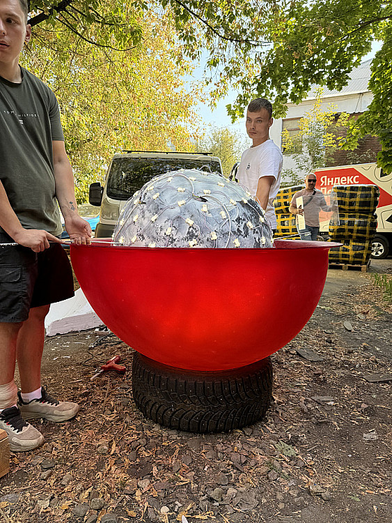 Полусферы и сферы из оргстекла