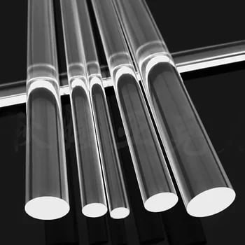 Стержни круглые акриловые, прозрачные 12мм * 2000мм