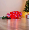 Акриловая светящаяся фигура, "ЛЕДЕНЕЦ В ГОРОШЕК", 40 белых LED-огней, 43 см, декор,  уличный, Winter Deco