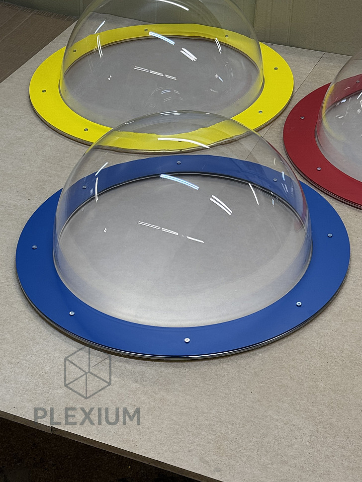 Полусфера из прозрачного оргстекла