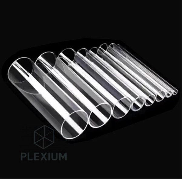 Труба поликарбонатная, прозрачная 30мм * 2мм * 2000мм