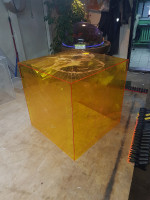 Коробка из цветного оргстекла