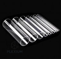 Труба поликарбонатная, прозрачная 60мм * 3мм * 2000мм